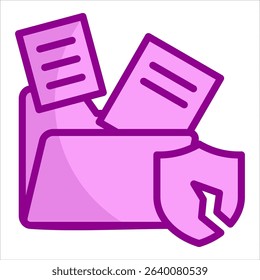 Data Breach Icon Element For Design