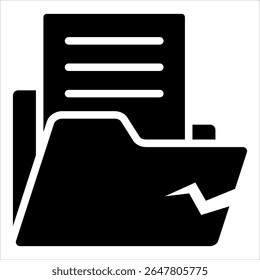 Elemento De Ícone De Violação De Dados Para Design