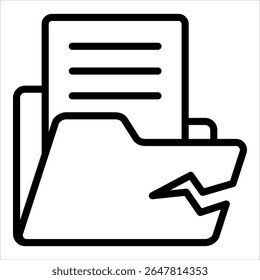 Elemento De Ícone De Violação De Dados Para Design