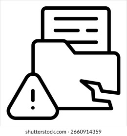 Elemento De Ícone De Violação De Dados Para Design