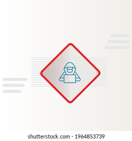 data breaches icon vector design