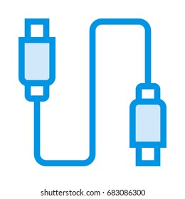 Data cable icon