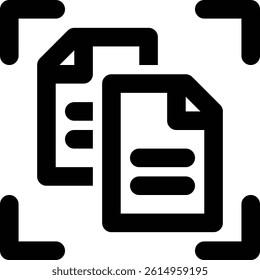 Data Capture, Data Capturing, Data Analysis Outline Icon