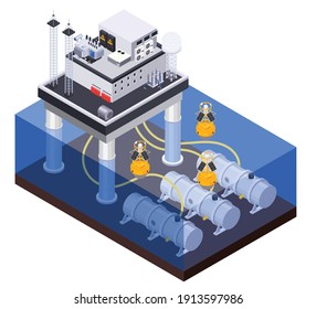 Data center building equipment infrastructure elements power generators isometric view with transparent basement floor walls vector illustration 