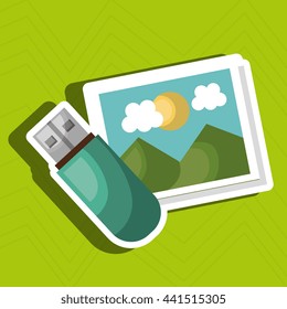 data center design, vector illustration eps10 graphic 