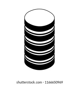data center disks icon