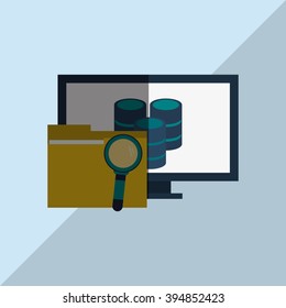 Data center icon design
