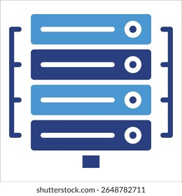 Elemento De Ícone Do Data Center Para Design