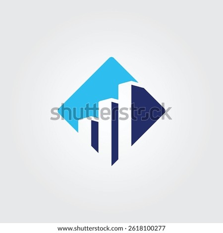 Data center icon logo 2 design illustration