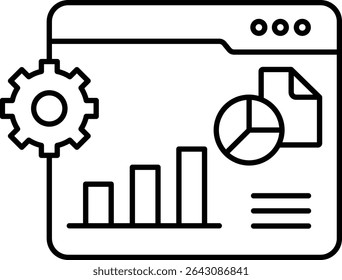 Ilustração de data center com plano de fundo isolado