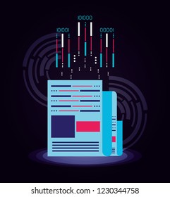 data center isolated icon