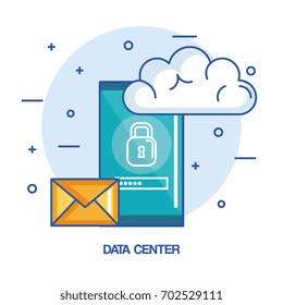 data center mobile phone email cloud technology hosting