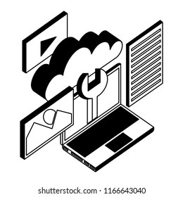 data center network icons