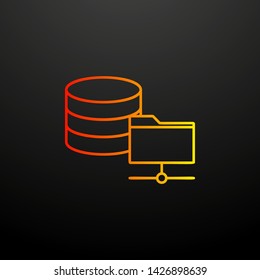 data center nolan icon. Elements of startup set. Simple icon for websites, web design, mobile app, info graphics