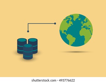 data center related icons image