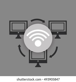 data center related icons image