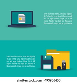 data center related icons image