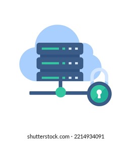 Data center servers. Connecting to big data on the cloud. large amount of data storage