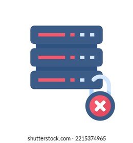 Data center servers. Connecting to big data on the cloud. large amount of data storage