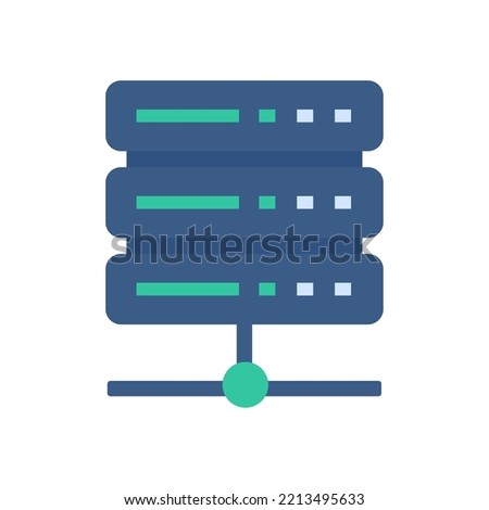 Data center servers. Connecting to big data on the cloud. large amount of data storage