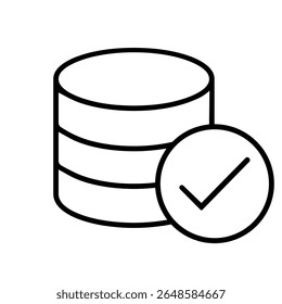 Ícone de vetor do data center. Sinal de ilustração de análise de dados. Símbolo do servidor. Ícone da Web de hospedagem.