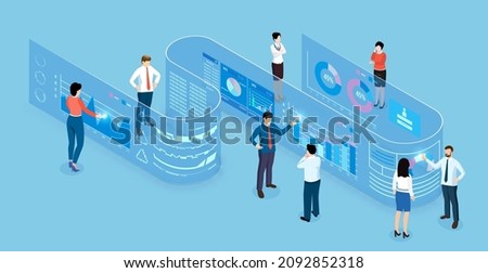 Data centers are data centers to serve applications and supporting business information. Cloud computing technology for business analysis, analytics, research, strategy statistic, planning, marketing.