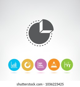data chart and graph icons