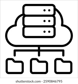 Data Classification Icon Element For Design