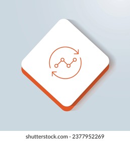 Data Cleaning and Transformation icon vector design