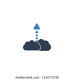 Data cloud icon