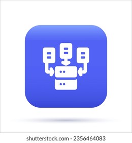 Data Collection 3D Icon, Database