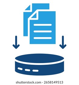 Data Collection Icon Element For Design
