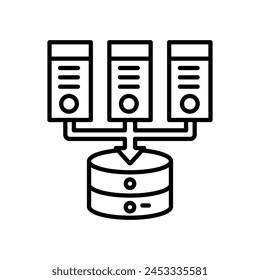 Data Collection  icon in vector. Logotype
