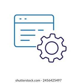 Entwurf des Datensammlungs-Vektorgrafik-Symbols