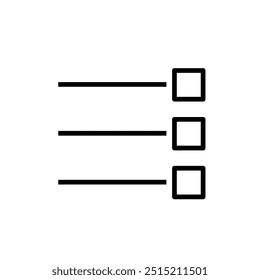 Data column with a box on the right end to fill in data