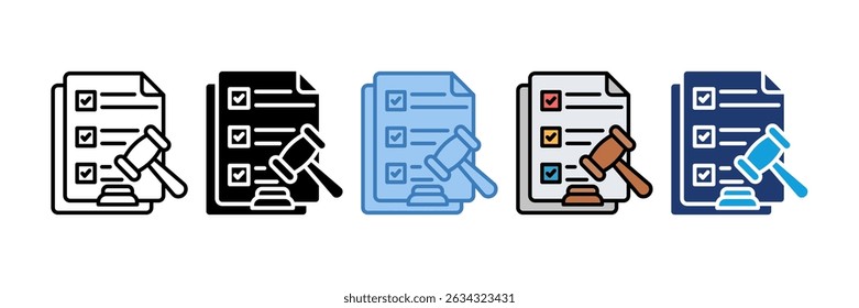 Elemento De Icono De Conformidad De Datos Para El Diseño