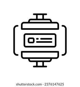 data compress line icon. vector icon for your website, mobile, presentation, and logo design.