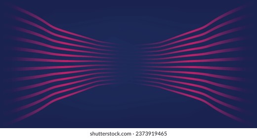 Data connection colorful light speed line abstract technology background