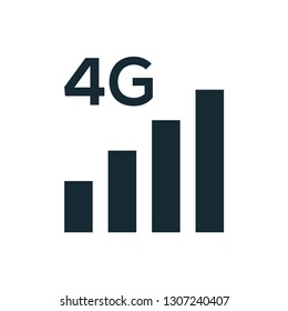 data connection icon, signal icon design vector