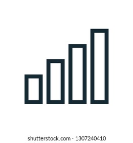 data connection icon, signal icon design vector