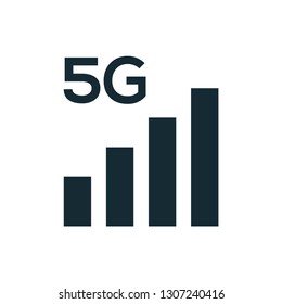 data connection icon, signal icon design vector