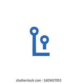 data connection logo design vector template sign icon