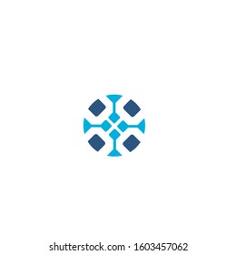 data connection logo design vector template sign icon