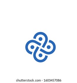 data connection logo design vector template sign icon