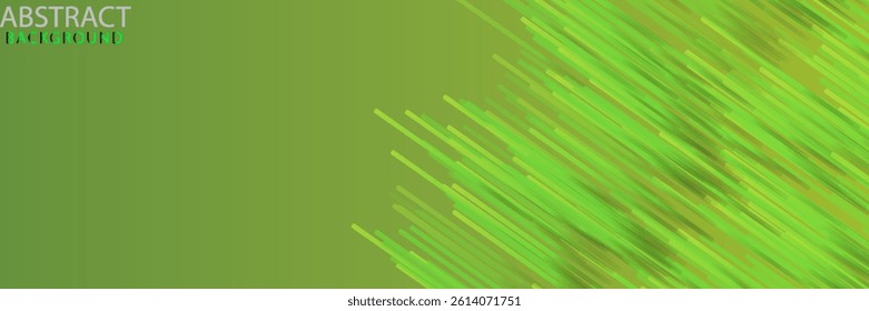 Data connection speed green lines technology abstract background