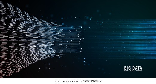 Data connection speed line. Futuristic network representation. Graphic concept for your design