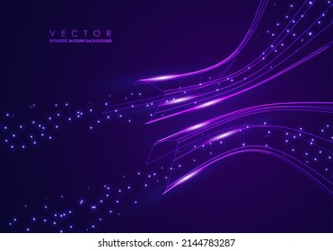 Data connection speed line. Futuristic network representation. Graphic concept for your design