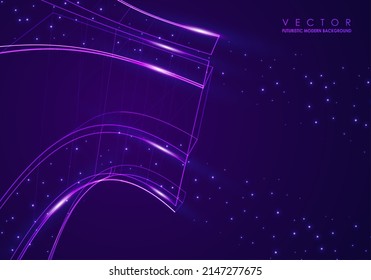 Data connection speed line. Futuristic network representation. Graphic concept for your design