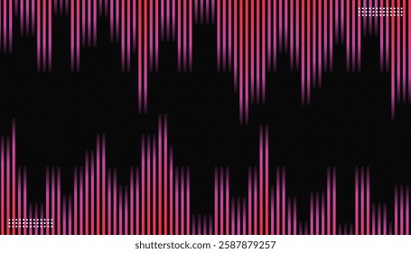 Data connection speed pink and red lines abstract technology background .Vector illustration