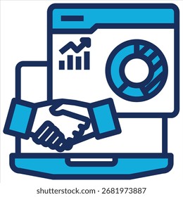 Elemento de icono de cultura de datos para diseño